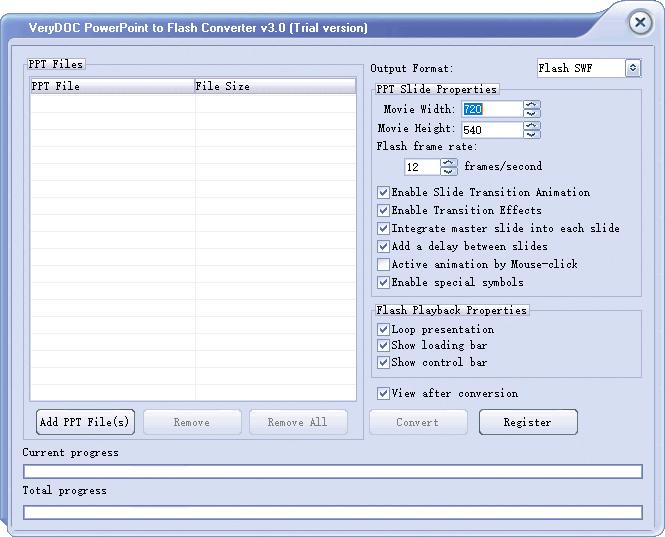 VeryDOC,PowerPoint to Flash,动画制作,文档转换